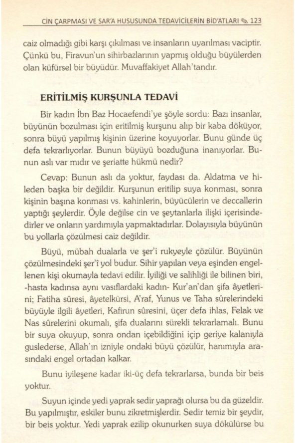 Cin Çarpması / Fetvalar - Resim 3