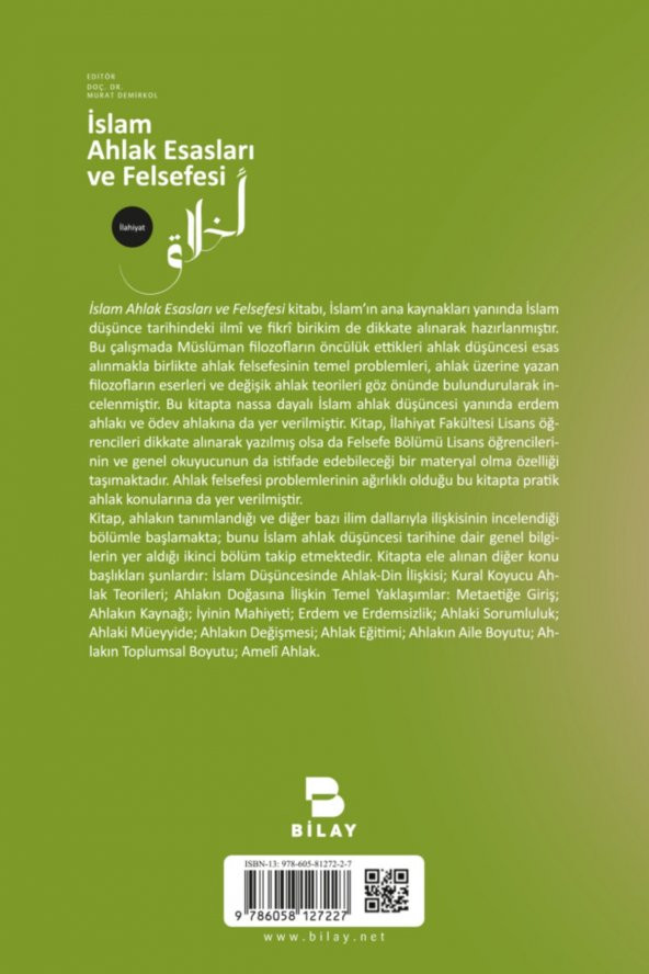 Islam Ahlak Esasları Ve Felsefesi - Resim 2