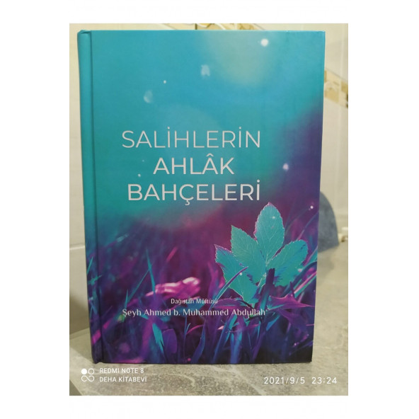 Salihlerin Ahlak Bahçeleri, ciltli, ithal kağıt ürün görseli 1