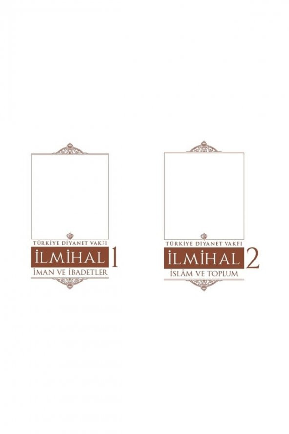Islam Ilmihali 2 Cilt Takım - (Iman Ve Ibadetler / Islam Ve Toplum) ürün görseli 1