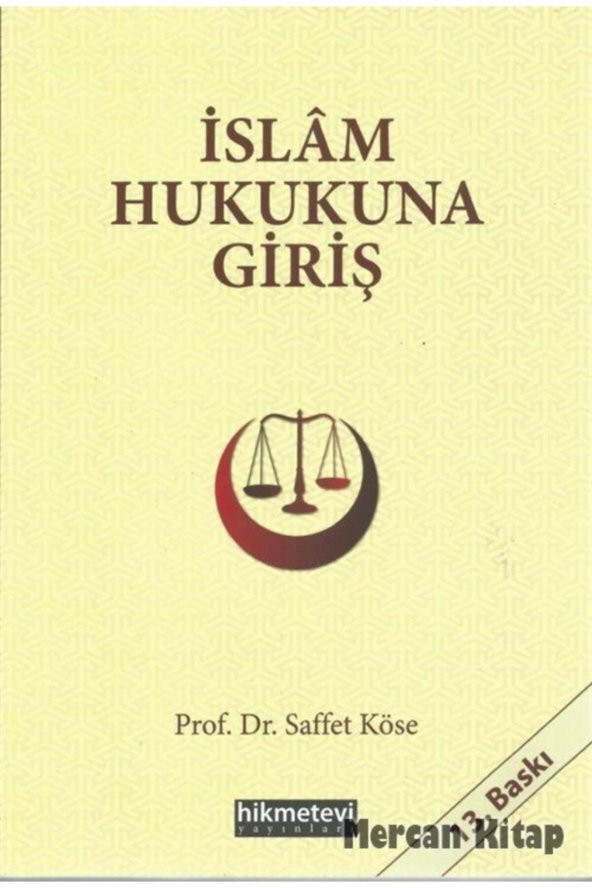 Islam Hukukuna Giriş ürün görseli 1