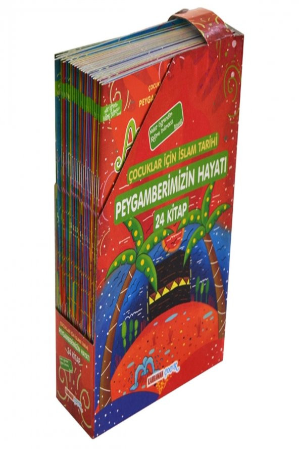 Çocuklar İçin İslam Tarihi / Peygamberimizin Hayatı (Çevirmeli 24 Kitap) ürün görseli 1