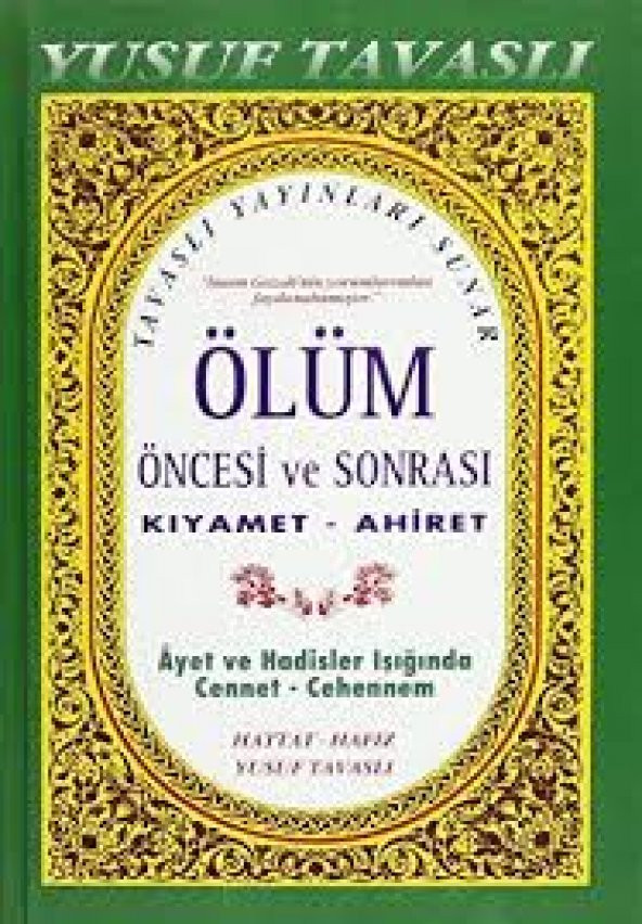 Ölüm Öncesi ve Sonrası Kıyamet-Ahiret (Kod: B/38) ürün görseli 1