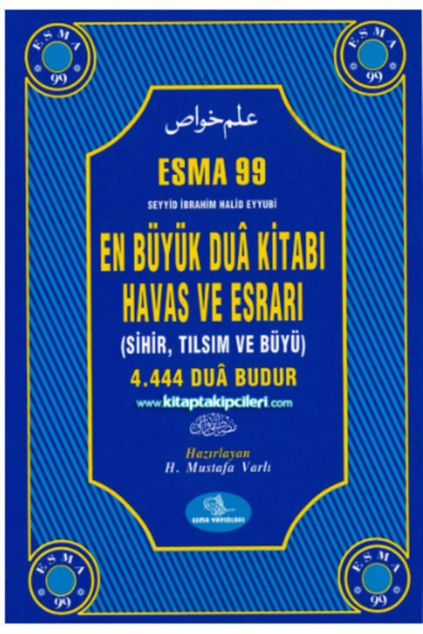 Esma 99 En Büyük Dua Kitabı Havas Ve Esrarı ürün görseli 1