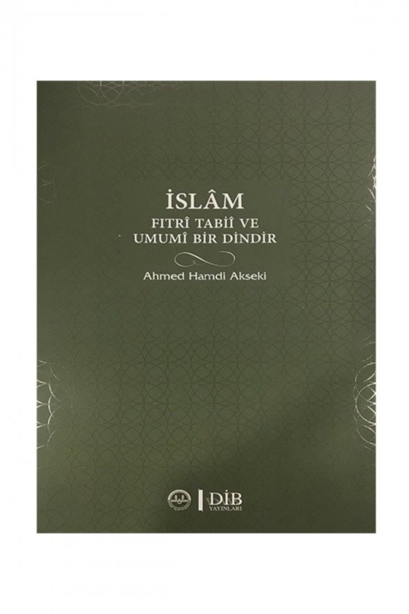 Islam Fıtri Tabii Ve Umumi Bir Dindir ürün görseli 1