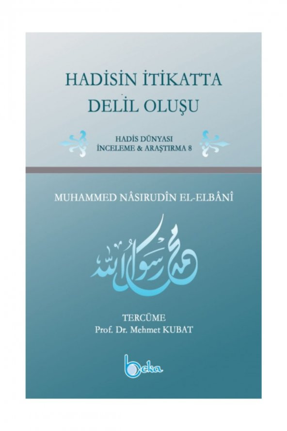 Hadisin İtikatta Delil Oluşu ürün görseli 1