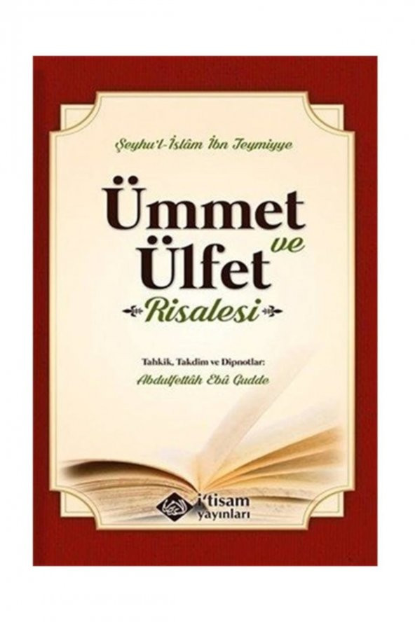 Ümmet Ve Ülfet Risalesi ürün görseli 1