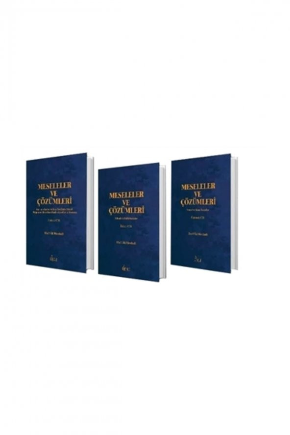 Meseleler ve Çözümleri (3 Kitap Takım) ürün görseli 1
