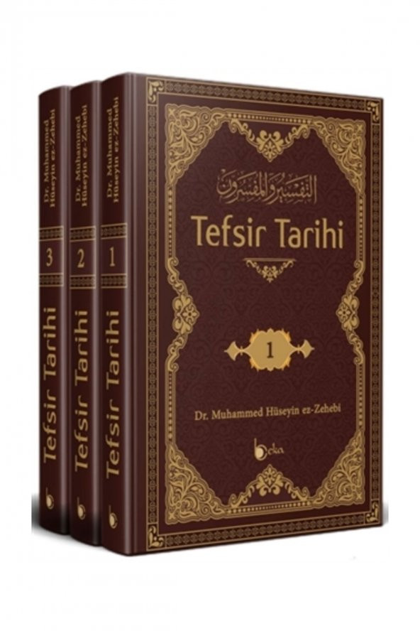 Tefsir Tarihi (3 Cilt Takım) ürün görseli 1