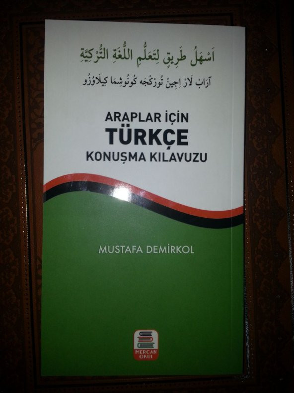 Araplar İçin Türkçe Konuşma Kılavuzu, Mustafa Demirkol ürün görseli 1