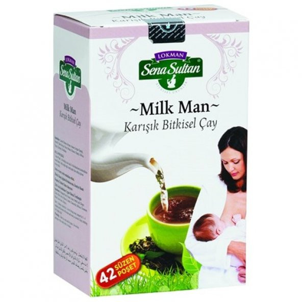 Lokman Sena Sultan Milk Man Karışık Çayı (84 Gr.) 42Li Süzen Poşet ürün görseli 1