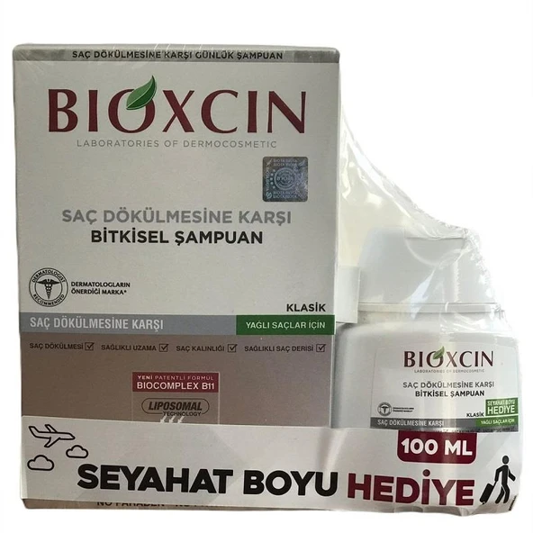 Bioxcin Genesis Saç Dökülmesine Karşı Şampuan 300ml (Yağlı Saçlar) ürün görseli 1