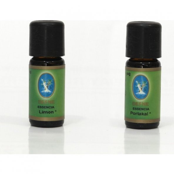 Nu-Ka Defne Essencia Nuka Organik Limon ve Portakal Yağı 10 ml (2li Paket) ürün görseli 1