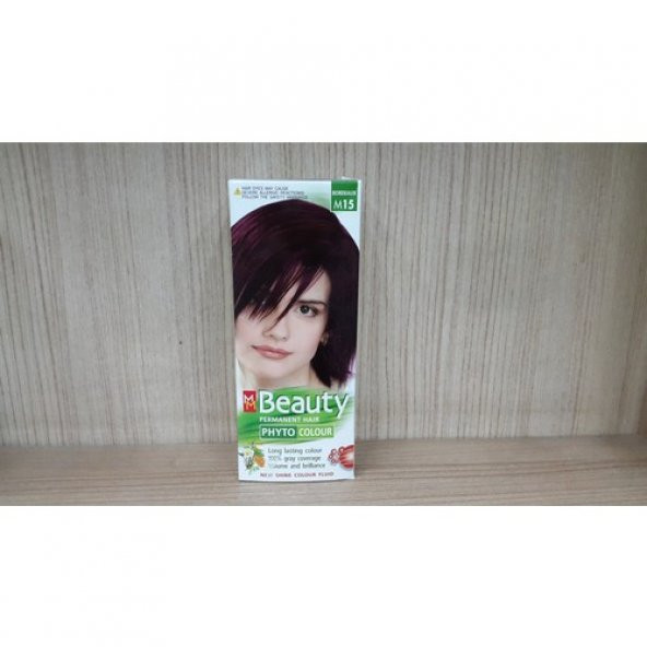 Mm Beauty Bitkisel Saç Boyası Kızıl Kestane M15 ürün görseli 1
