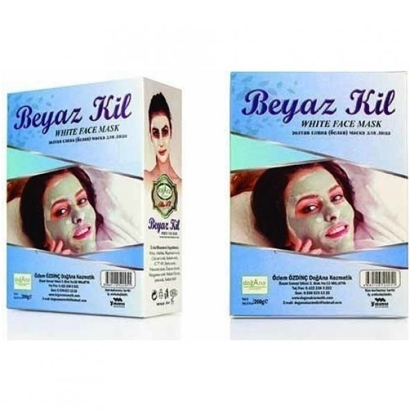 Doğana Kozmetik Beyaz Kil ürün görseli 1