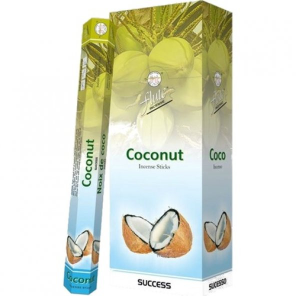 Flute Tütsü Hindistan Cevizi (Coconut) 6X20 120 Sticks ürün görseli 1