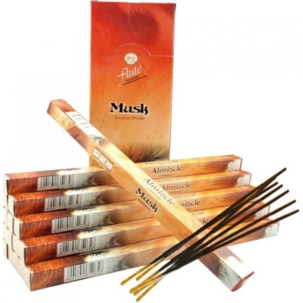 Flute Tütsü Misk (Musk) 6X20 120 Sticks Incense ürün görseli 1