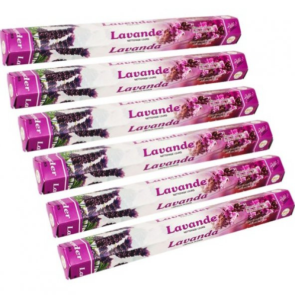 Flute Lavender Lavantalı Tütsü Çubukları 20li - 6 Adet ürün görseli 1