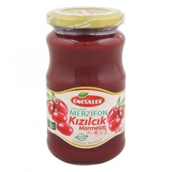 Öncüller Kızılcık Marmelatı 430 gr ürün görseli 1