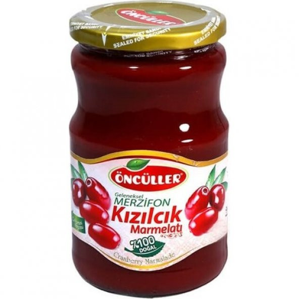 Öncüller Kızılcık Marmelatı 630 gr ürün görseli 1