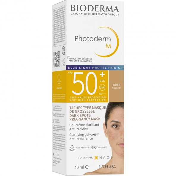 Photoderm M SPF 50+ Golden Jel Krem 40 ml ürün görseli 1