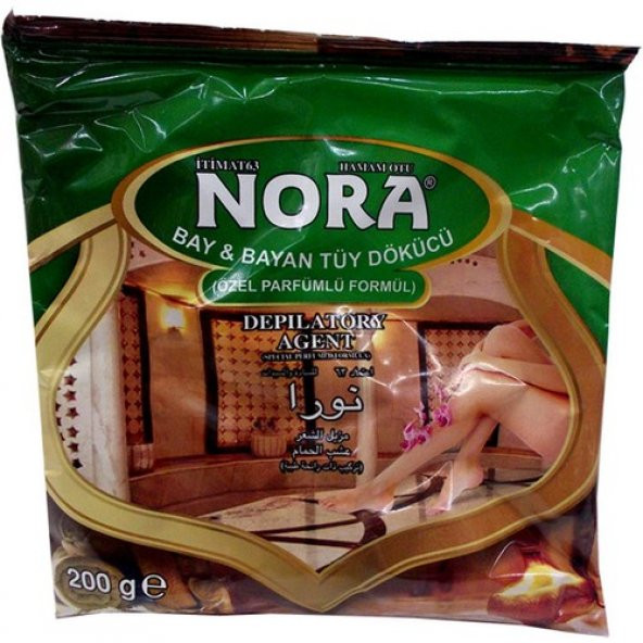 Nora Tüy Dökücü Toz Hamam Otu Bay Bayan TKRB.170-200 gr x 100 Paket ürün görseli 1