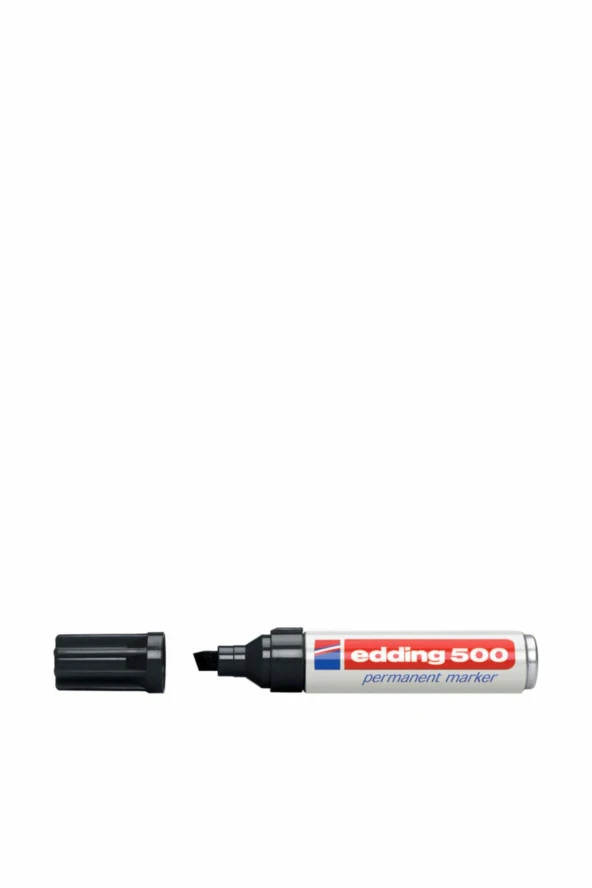 Edding Markör Permanent Kesik Uçlu 2-7 MM Siyah (10 Lu Paket) ürün görseli 1