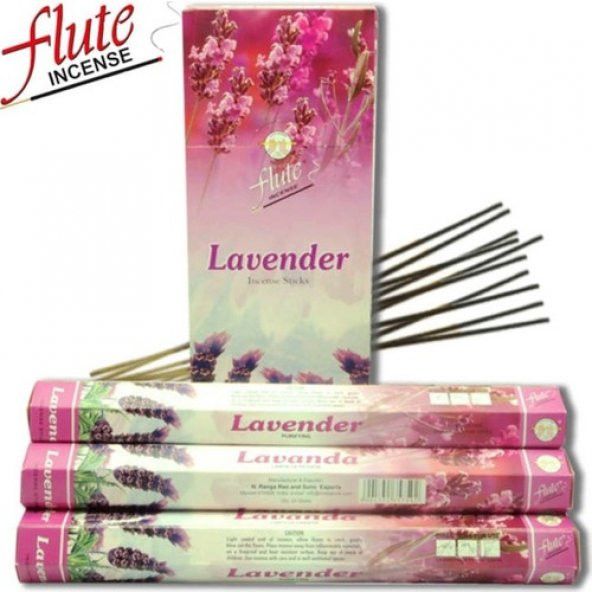 Flute Lavanta Tütsü 1 Kutu 6 x 20 Adet ürün görseli 1