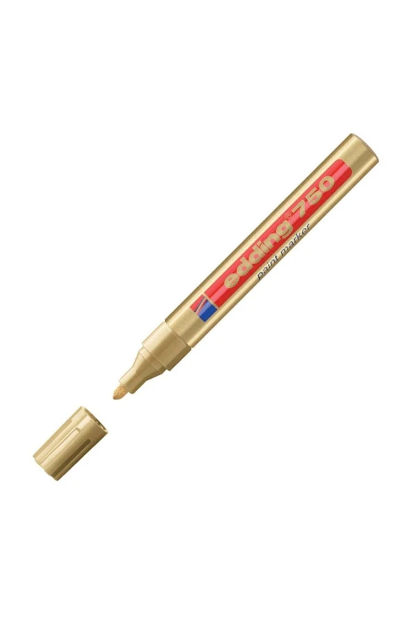 Edding Markör Boya 2-4 MM Yuvarlak Uçlu Altın Dekor Boya Kalemi (10 Lu Paket) ürün görseli 1