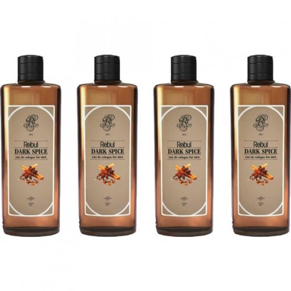 Rebul Dark Spice Kolonya 250ML 4lü Paket ürün görseli 1