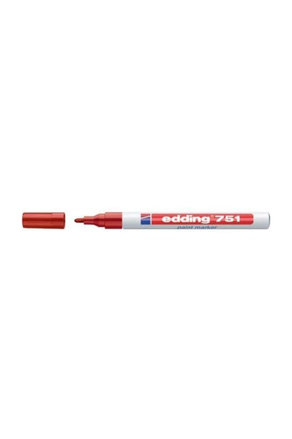 Edding Markör Boya 1-2 MM Kırmızı Yuvarlak Uçlu Dekor Boya Kalemi (10 Lu Paket) ürün görseli 1