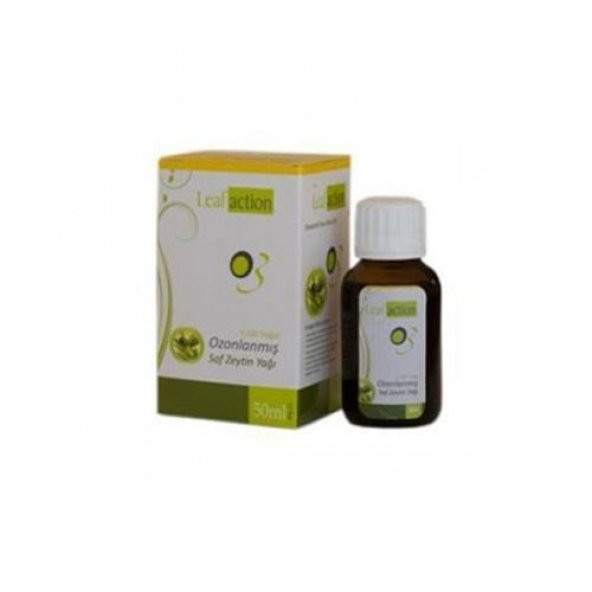 Leaf Action Ozonlanmış Zeytin Yağı 50 Ml ürün görseli 1