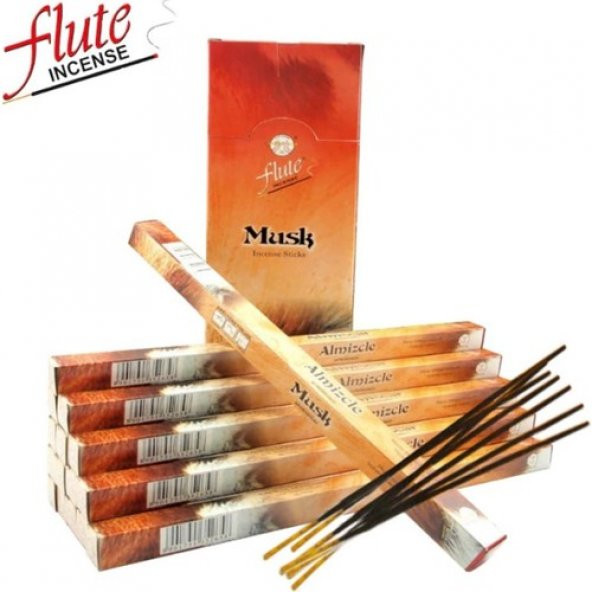 Flute Misk Tütsü 1 Kutu 6 x 20 Adet ürün görseli 1