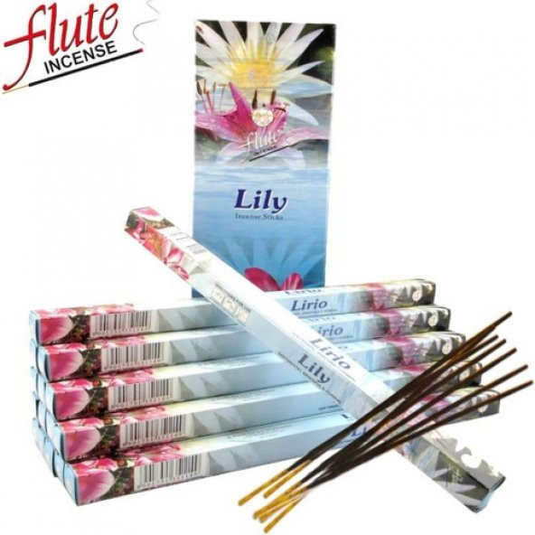 Flute Zambak Tütsü 1 Kutu 6 x 20 Adet ürün görseli 1