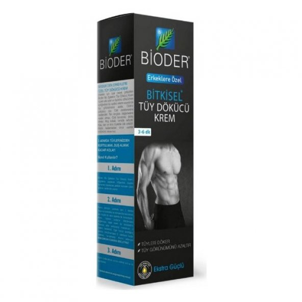 Bioder Erkeklere Özel Tüy Dökücü Krem 100 ml ürün görseli 1