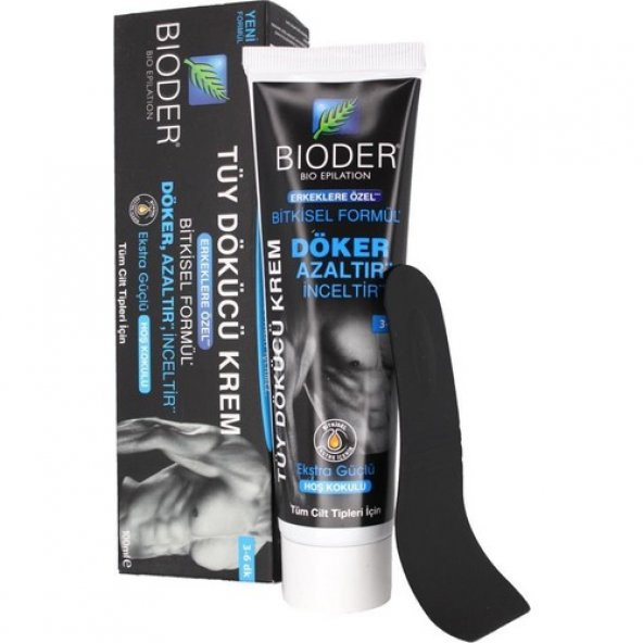 Bioder Erkeklere Özel Tüy Dökücü Krem 100 ml ürün görseli 1