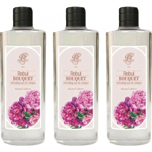 Rebul Kolonya Bouquet 250 ml 3lü Paket ürün görseli 1