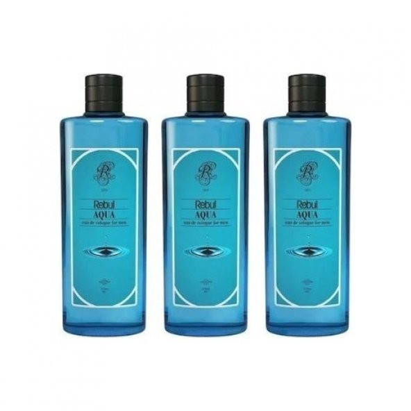 Rebul Aqua Kolonya 3lü 250 ml ürün görseli 1