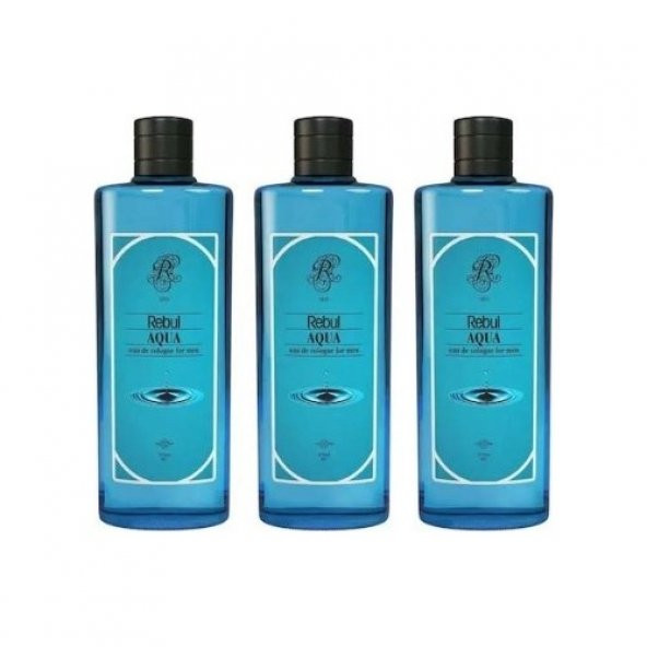 Rebul Aqua Kolonya 250 ml 3lü ürün görseli 1