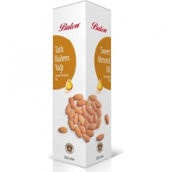 Balen Soğuk Pres Tatlı Badem Yağı 250 ml ürün görseli 1