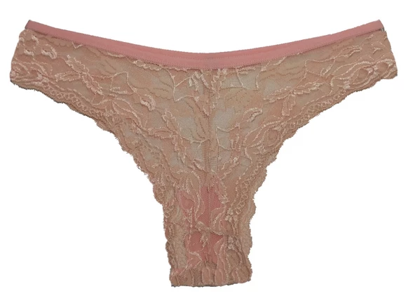ASM0113 Bayan Somon Dantel Tanga String - Resim 2