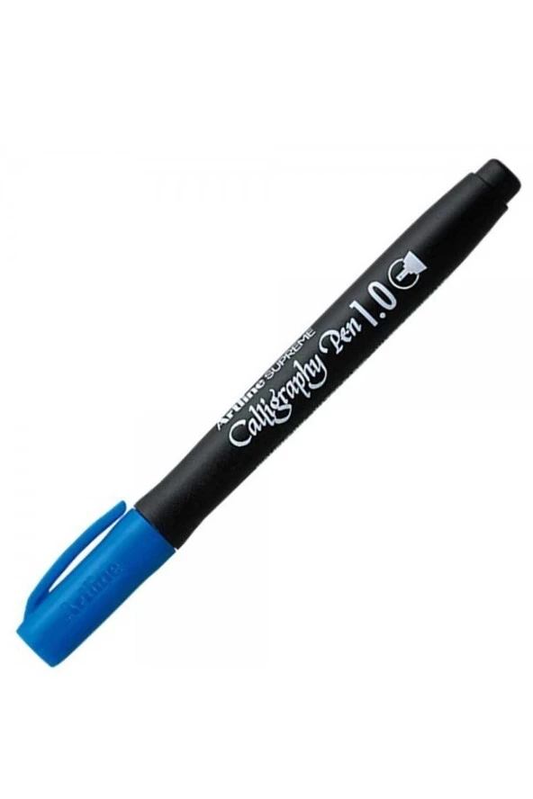 Artline Supreme Calligraphy Pen 1.0 Mavi (12 Li Paket) ürün görseli 1