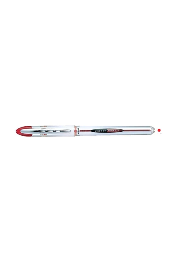Uni-Ball Roller Kalem Vision Elite Bilye Uç 0.8 MM Kırmızı (12 Li Paket) ürün görseli 1