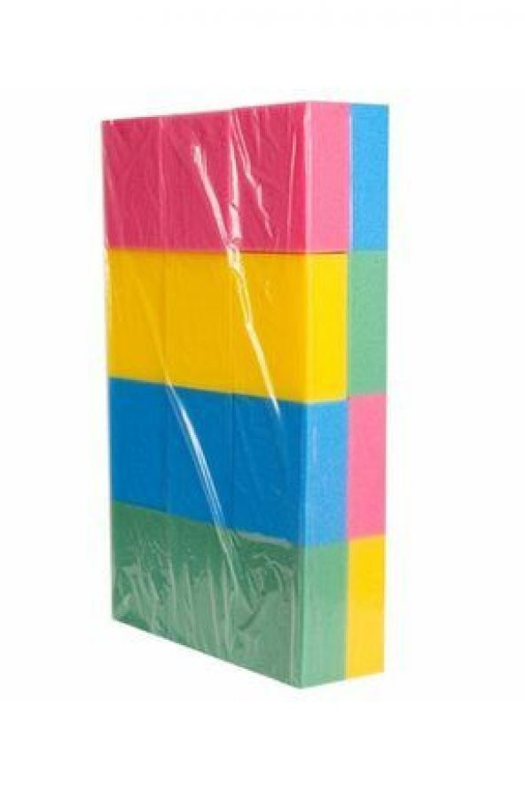 Temizlik Araba Yıkama Sıva Sıvacı Süngeri - Karışık Renkli - 24'lü Paket - 13x16 Cm. ürün görseli 1