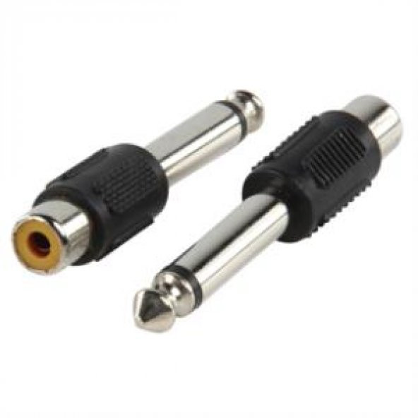 6.3 mm Mono Erkek to RCA Dişi Çevirici Aparat ürün görseli 1