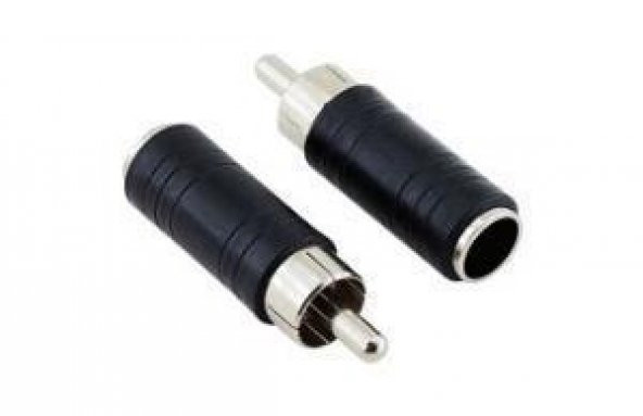RCA Erkek - 6.3 mm Dişi Çevirici Aparat ürün görseli 1