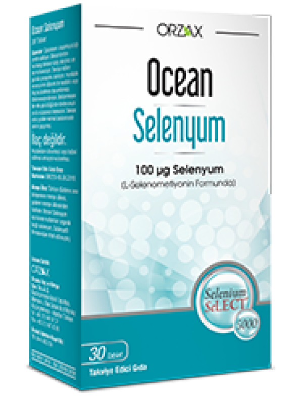 Ocean Selenyum Takviye Edici Gıda 30 Tablet ürün görseli 1
