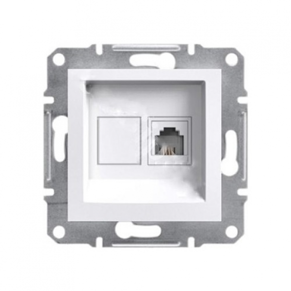 Schneider Asfora 1*RJ45CAT6-UTP çerçevesiz EPH4770121 ürün görseli 1
