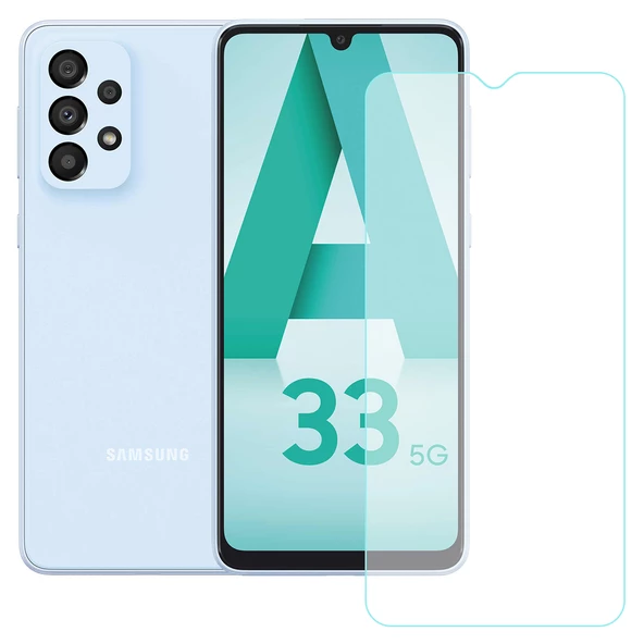 NoTech Samsung Galaxy A33 5G Temperli Cam Ekran Koruyucu ürün görseli 1