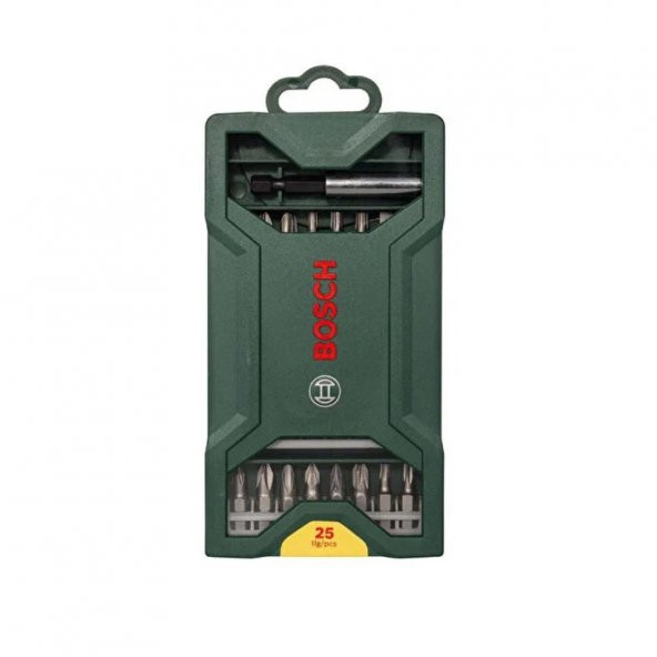 Bosch Mini X-Line 25 Parça  Aksesuar ve Vidalama Seti - Resim 2